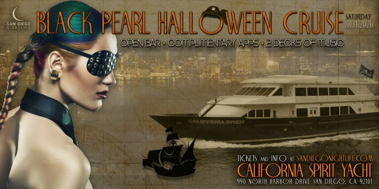 Black Pearl San Diego Halloween Party Cruise