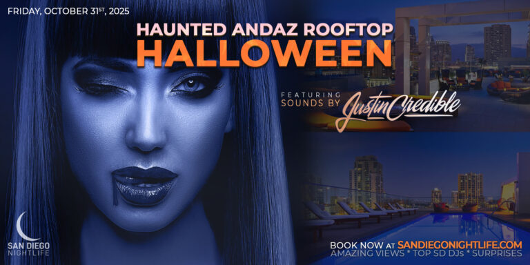 Haunted Andaz San Diego Halloween Rooftop Party